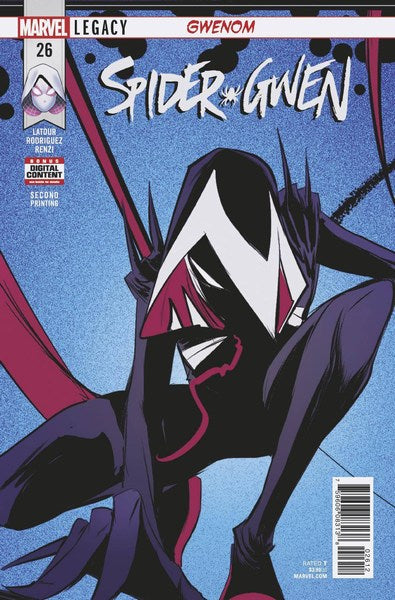 Spider-Gwen Volume 2 (2015) #26 (2nd Print Rodriguez Variant)