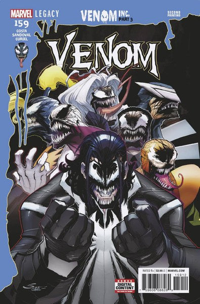 Venom (2016) #159 (2nd Print Sandoval Variant)