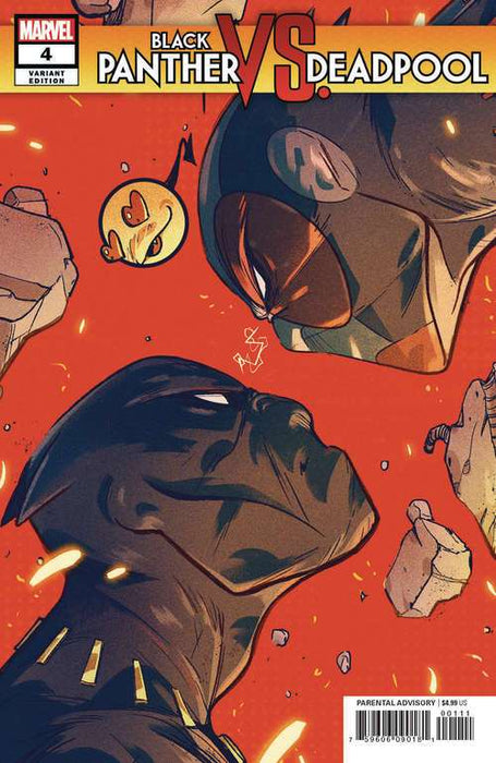 Black Panther Vs Deadpool (2018) #4 (Ortiz Variant)