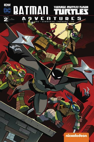 Batman Teenage Mutant Ninja Turtles Adventures (2016) #2 (1:10 Variant)