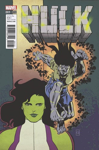 Hulk (2016) #1 (1:25 Brigman Classic Variant)
