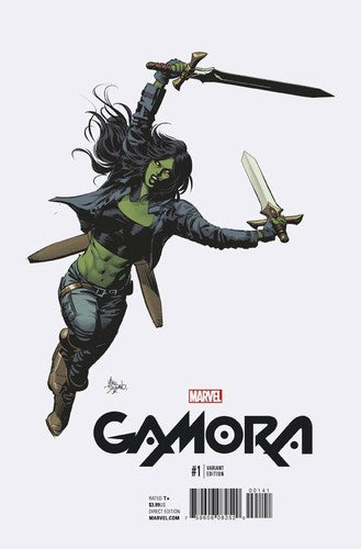 Gamora (2016) #1 (1:10 Deodato Teaser Variant)