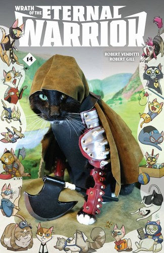 Wrath of the Eternal Warrior (2015) #14 (Cover C Cat Cosplay Variant)
