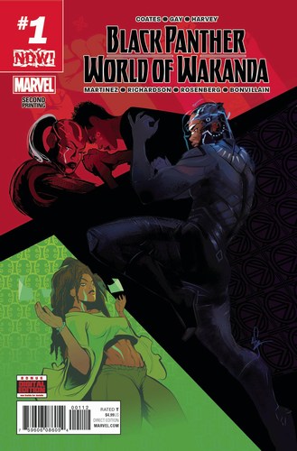 Black Panther World of Wakanda (2016) #1 (2nd Print Richardson Variant)