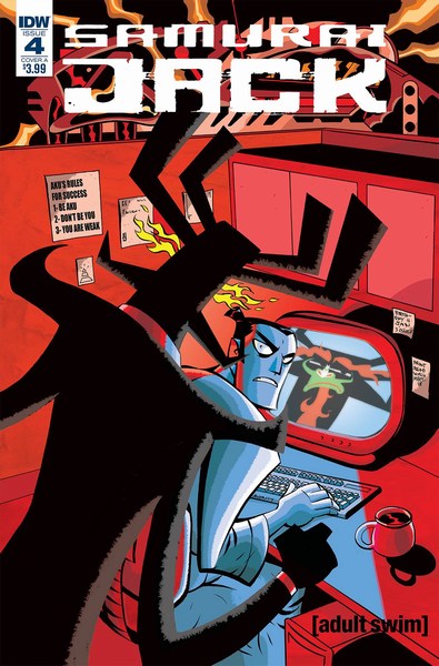 Samurai Jack Quantum Jack (2017) #4 (Cover A Oeming)