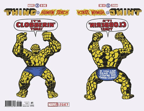 Marvel Two-In-One (2017) #1 (1:50 Kirby 1965 T-Shirt Var Leg)