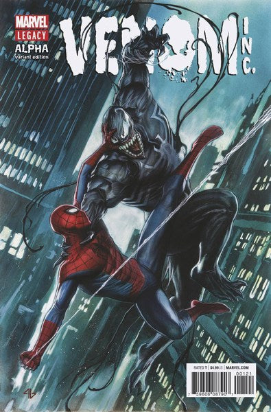 Amazing Spider-Man Venom Venom Inc Alpha (2017) #1 (Granov Var A Leg)