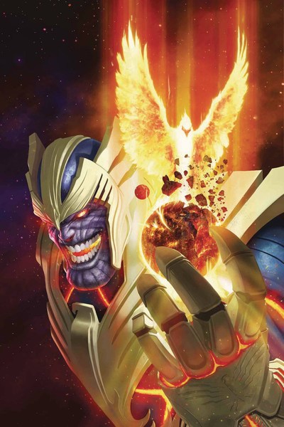 Thanos (2016) #14 (Rahzzah Phoenix Var Leg)