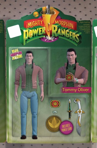Mighty Morphin Power Rangers (2016) #22 (Unlockable Action Figure Var)