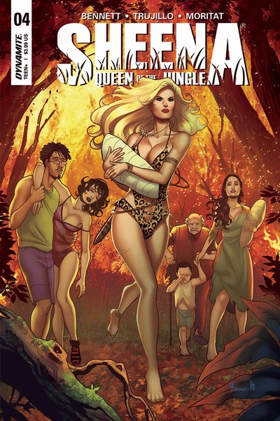 Sheena (2017) #4 (Cover B Sanapo)