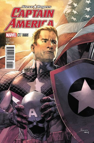 Captain America Steve Rogers (2016) #7 (1:25 Anacleto Variant)