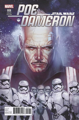 Star Wars Poe Dameron (2016) #8 (1:25 Reis Variant)