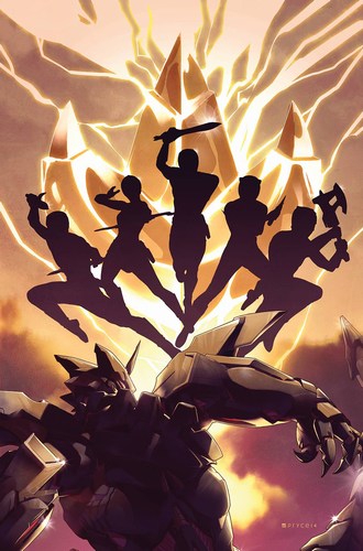 Mighty Morphin Power Rangers (2016) #9 (Main Cover)