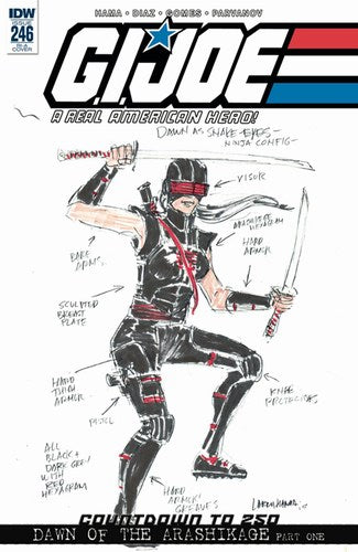 GI Joe: A Real American Hero (2010) #246 (1:10 Variant)