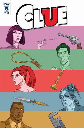 Clue (2017) #6 (Cover A Schoening)