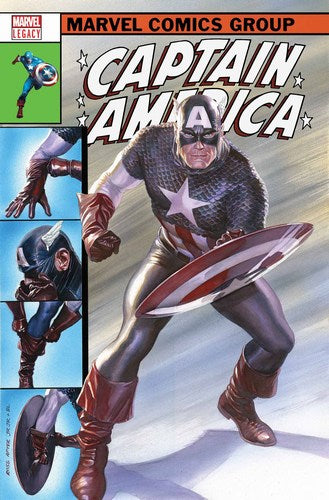 Captain America (2017) #695 (Alex Ross Lh Variant Leg)