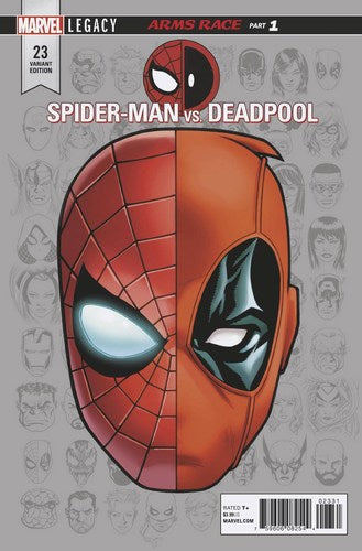 Spider-Man Deadpool (2016) #23 (Mckone Legacy Headshot Variant Leg)