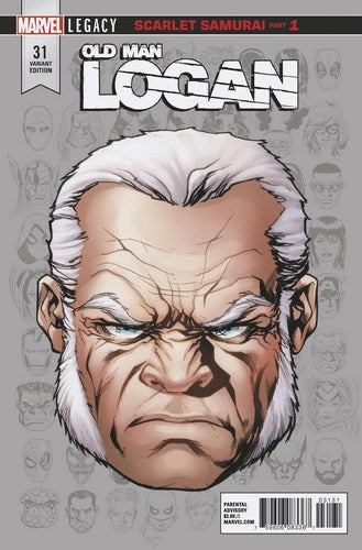Old Man Logan (2016) #31 (1:10 Mckone Legacy Headshot Variant Leg)