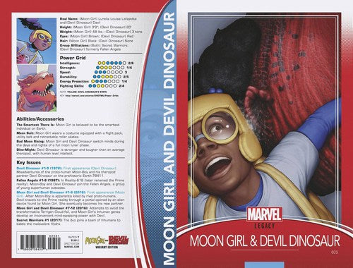 Moon Girl and Devil Dinosaur (2015) #25 (Trading Card Leg)