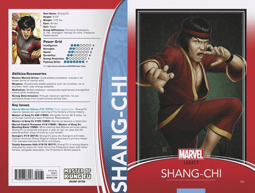 Master of Kung-Fu (2017) #126 (Christopher Trading Card Leg)