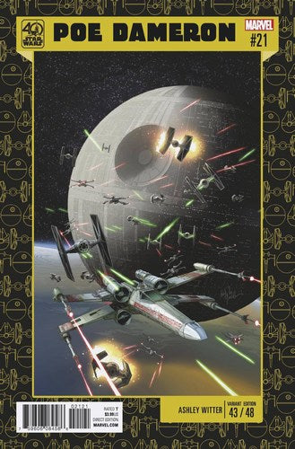 Star Wars Poe Dameron (2016) #21 (Witter 40Th Anniv Variant)