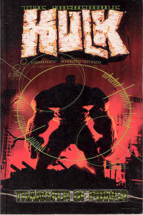 Incredible Hulk Volume 3: Transfer of Power TP
