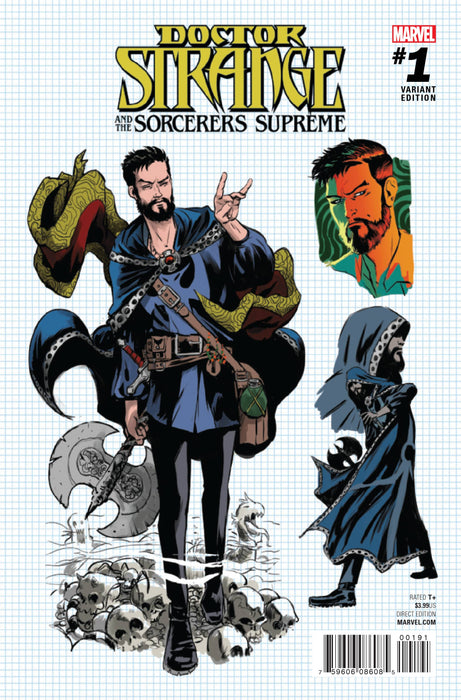 Doctor Strange Sorcerers Supreme (2016) #1 (1:15 RODRIGUEZ DESIGN VAR NOW)