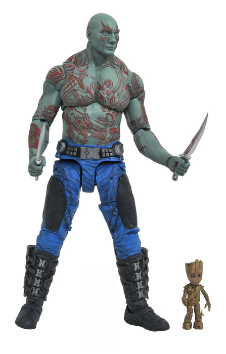 Marvel Select Guardians of the Galaxy 2 Drax & Baby Groot Action Figure