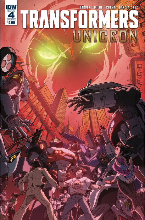 Transformers Unicron (2018) #4 (Cover A Milne)