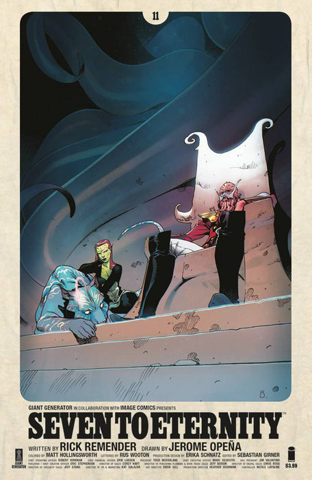 Seven to Eternity (2016) #11 (Cover B Bengal)