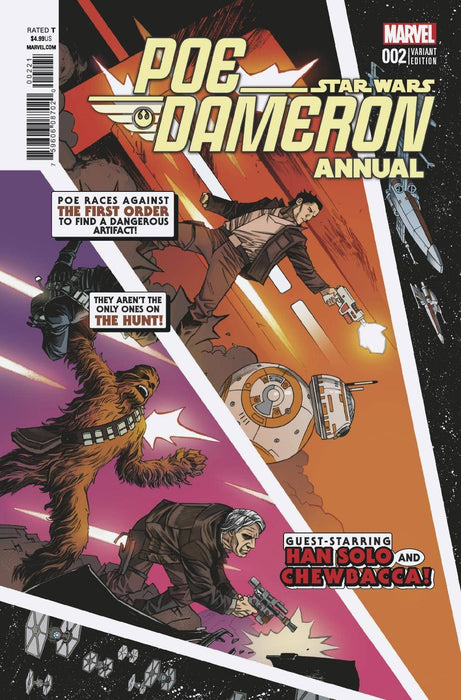 Star Wars Poe Dameron Annual (2017) #2 (Shalvey Var)