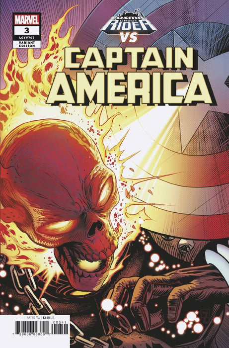 Captain America (2018) #3 (ZIRCHER COSMIC GHOST RIDER VARIANT)