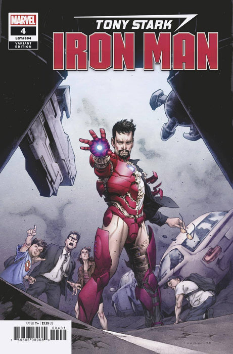 Tony Stark Iron Man (2018) #4 (OPENA VARIANT)