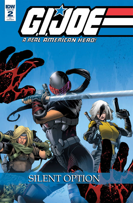 GI Joe A Real American Hero Silent Option (2018) #2 (10 COPY INCV PIZZARI)