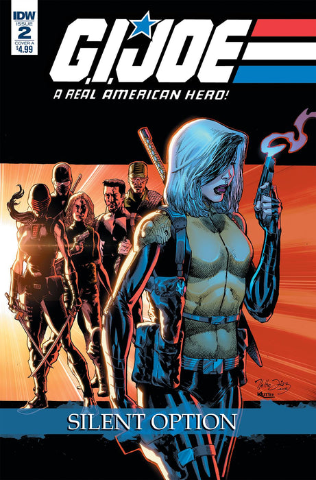 GI Joe A Real American Hero Silent Option (2018) #2 (CVR A DIAZ)