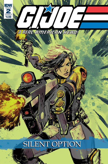 GI Joe A Real American Hero Silent Option (2018) #2 (CVR B LOH)