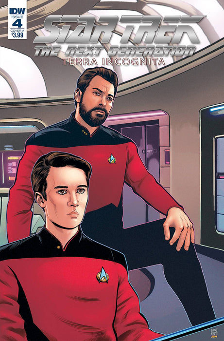 Star Trek The Next Generation Terra Incognita (2018) #4 (CVR A SHASTEEN)