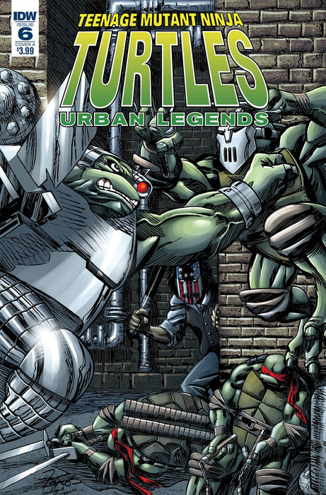 Teenage Mutant Ninja Turtles Urban Legends (2018) #6 (CVR A FOSCO)