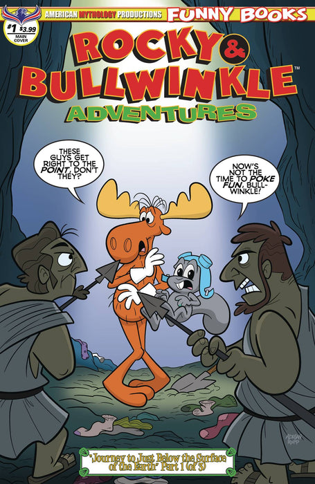 Rocky & Bullwinkle Adventures (2018) #1 (ROPP MAIN CVR)