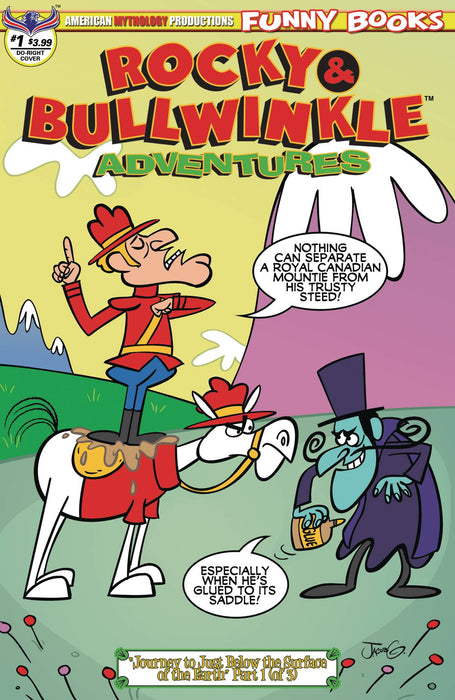 Rocky & Bullwinkle Adventures (2018) #1 (DUDLEY DO RIGHT CVR)