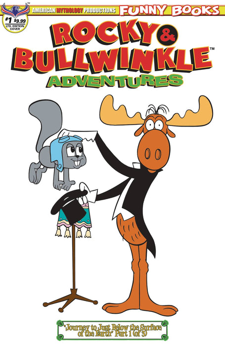 Rocky & Bullwinkle Adventures (2018) #1 (LTD ED RETRO ANIMATION CVR)
