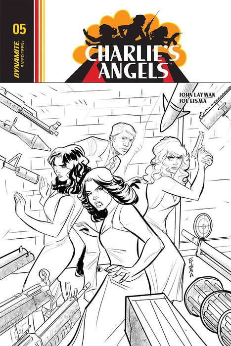 Charlies Angels (2018) #5 (10 COPY EISMA B&W INCV)