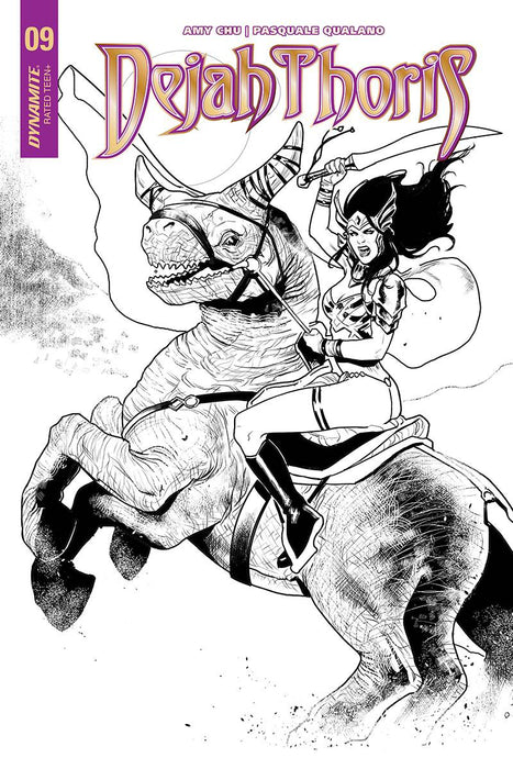 Dejah Thoris (2018) #9 (10 COPY GALINDO B&W INCV)