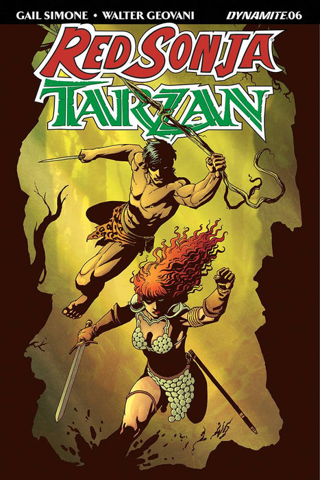Red Sonja Tarzan (2018) #6 (CVR A GEOVANI)