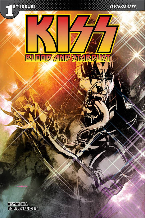 Kiss Blood Stardust (2018) #1 (50 COPY SAYGER DEMON SGN INCV)