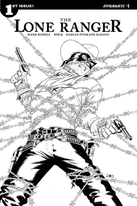 Lone Ranger Volume 3 (2018) #1 (10 COPY CASSADAY B&W INCV)