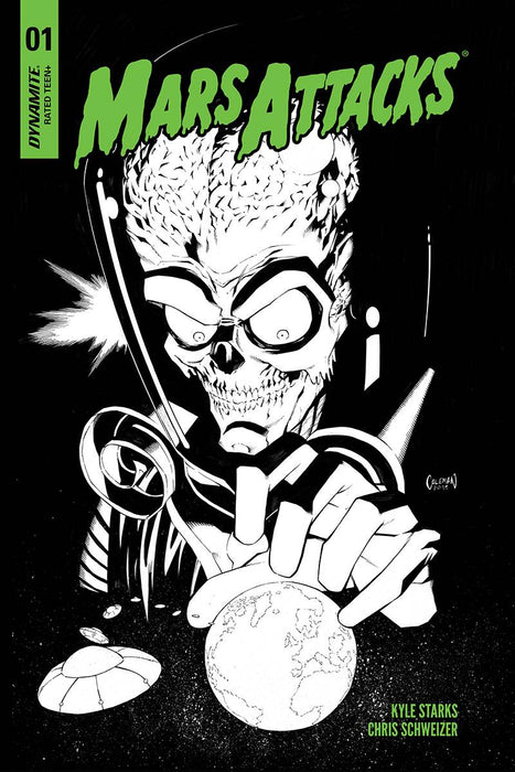 Mars Attacks (2018) #1 (30 COPY COLEMAN B&W INCV)