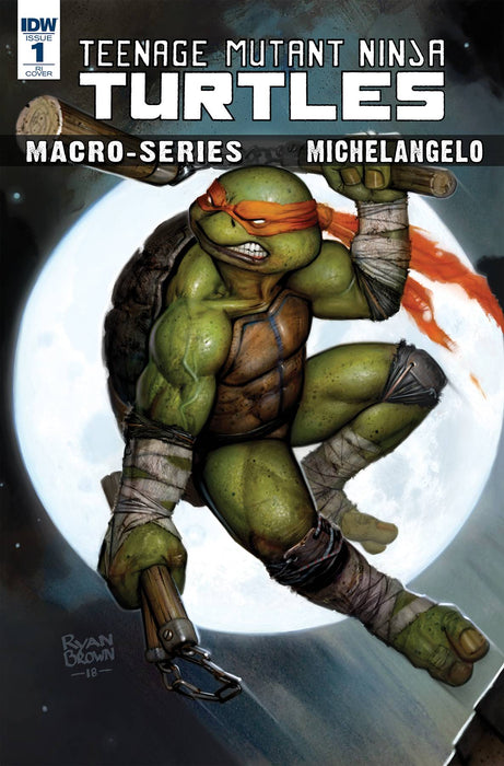 Teenage Mutant Ninja Turtles Macro-Series (2018) #1 (10 COPY INCV BROWN)