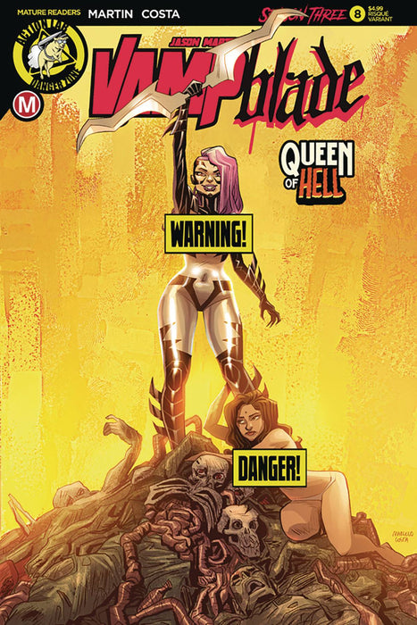 Vampblade Season 3 (2018) #8 (CVR B COSTA RISQUE)