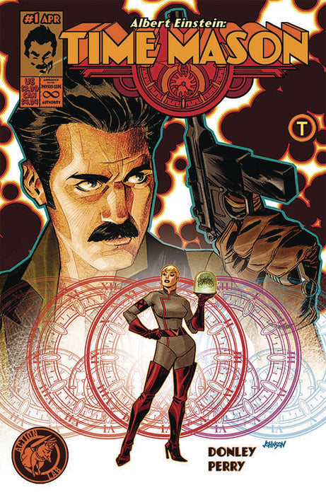 Albert Eistein Time Mason (2018) #1 (CVR A JOHNSON)